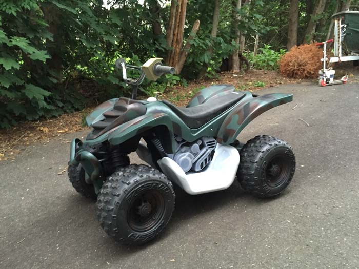 modified 12v Yamaha Raptor 700R